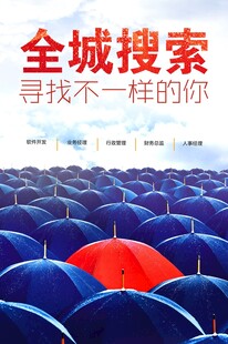 招聘海报