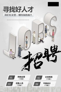 招聘海报