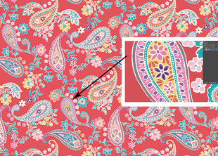 腰果花 佩斯利花纹