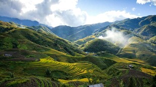 山间美景