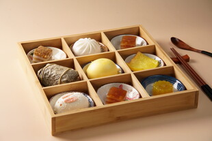 茶点 点心盒 水晶粿 糯米鸡 