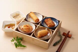 春卷 油条 榴莲酥 萝卜糕 