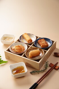 春卷 油条 榴莲酥 萝卜糕