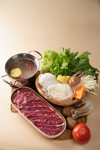 新鲜火锅食材组合
