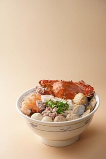 海鲜盖饭 美味诱人