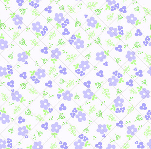 紫色小花图案背景