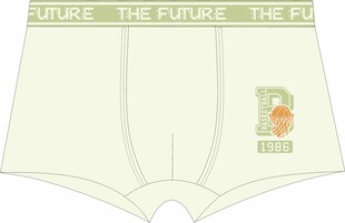 男士印花纯棉平角内裤