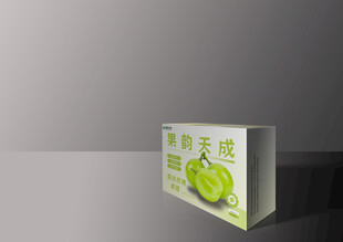 清新薄荷糖包装设计展示