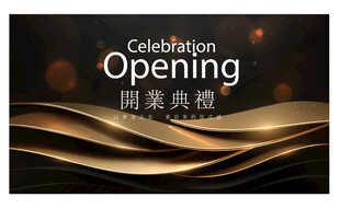 高端店铺盛大开业海报