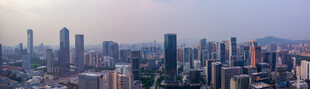 深圳南山科技园城市天际线