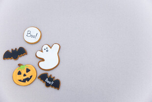 万圣节主题装饰饼干