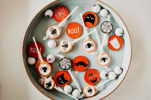 万圣节主题装饰糖果盘