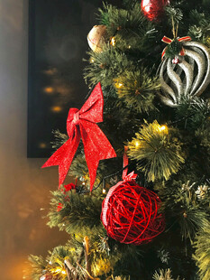 装饰精美的圣诞树