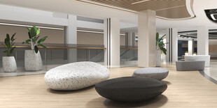 现代简约风格室内休息区