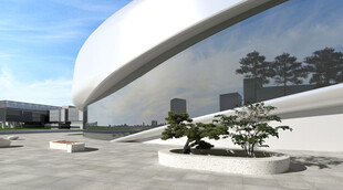 现代风格建筑景观