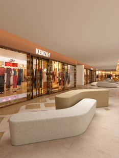 时尚商场室内舒适休息区