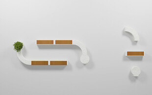 简约白色创意家居摆件