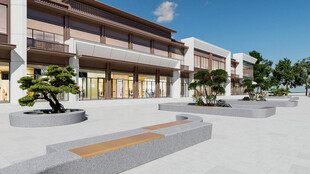 现代商业广场景观设计