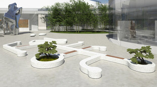 现代庭院景观设计示例