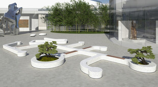 现代庭院景观设计示例