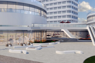 现代建筑户外休闲空间