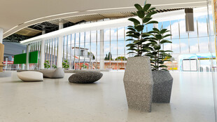 现代简约风格室内休息区