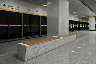 现代数据中心机房内部场景