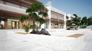 现代广场景观设计效果图