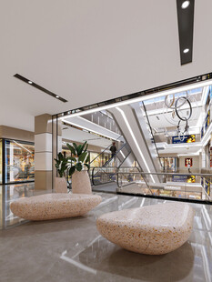 现代简约风格室内休息区