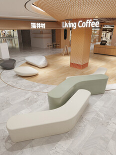 现代风休闲咖啡区场景