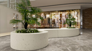 现代室内绿植装饰景观