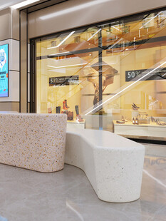 现代风格店铺前台设计