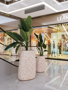 商场内别致的绿植装饰