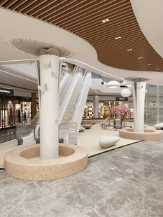 现代商场室内优雅景观