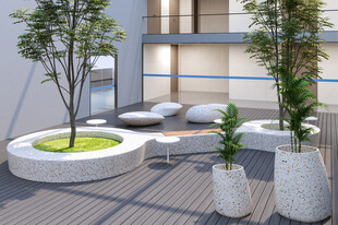 现代露台绿植景观设计