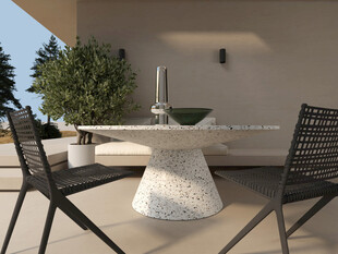 户外简约风格休闲桌椅组合