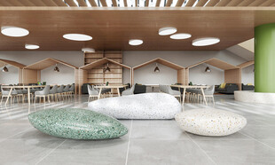 现代简约风室内休闲空间