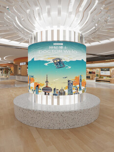 室内大型艺术装置展示