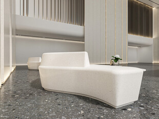 现代简约风格白色浴缸