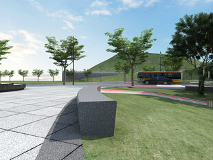 户外开阔草坪景观设计