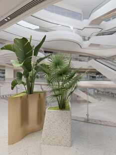 室内绿植装饰现代空间