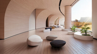 现代简约风室内休闲空间