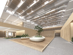 现代简约风室内公共空间