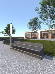 现代户外休憩区景观设计