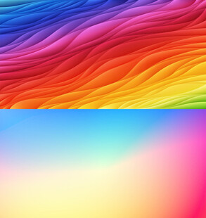 彩色渐变背景