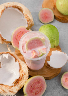 番石榴饮品红心芭乐