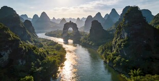 漓江山水美景如画