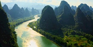 桂林山水秀丽风光
