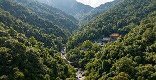 青山幽谷间的静谧景致