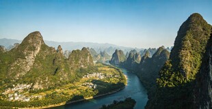 漓江山水秀丽风光